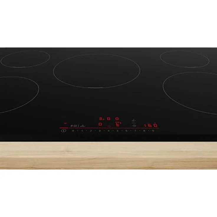 Bosch PIV831HC1E Serie 6, Smartes Induktionskochfeld 80 cm, rahmenlos, Dunstabzugshauben-Steuerung, Bratsensor Assist, Power Boost, schwarz – Bild 3