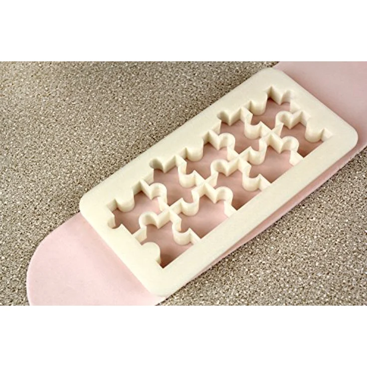 PME MultiCutter für Kuchendesign, geometrisch, plastik, weiß, Set of 3 – Bild 4