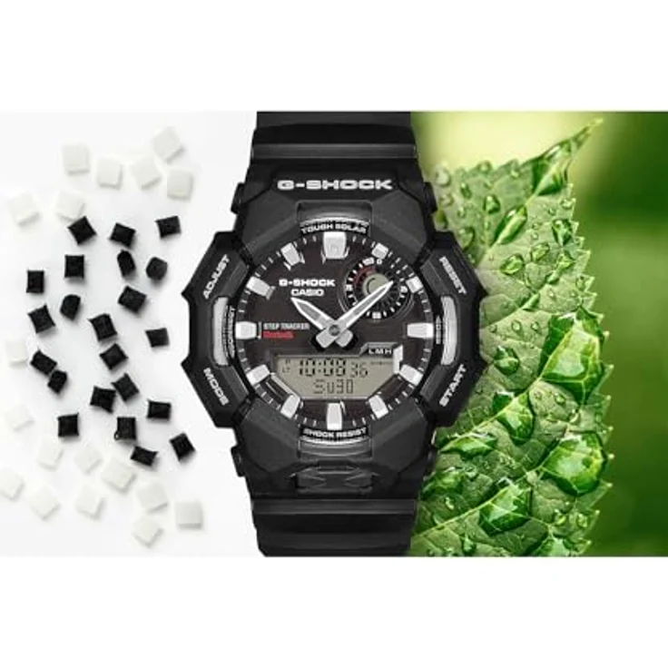 Casio G-Shock GA-B010-1AER, Herren-Armbanduhr mit analog-digitaler Anzeige, Bluetooth-Konnektivität, Kunstharzgehäuse und Kautschukarmband, schwarz – Bild 4