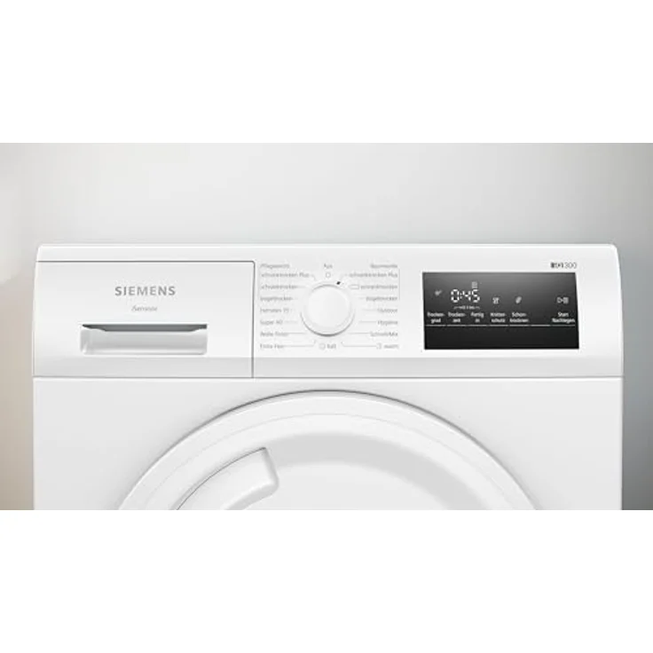 Siemens WT43N203 iQ300 Kondensations-Trockner 8 kg, speedPack - Zeit sparen, autoDry - schonendes und präzises Trocknen, Outdoor-Programm, easyClean-Filter – Bild 2