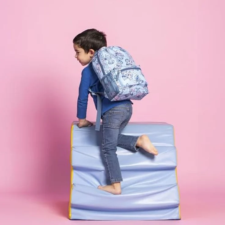 Lilo & Stitch Freizeitrucksack, stylischer Rucksack mit 33 CM Höhe, blau für Kinder – Bild 6