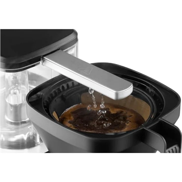 VESTEL FCM9065 Golden Cup Filterkaffeemaschine, 1550W, Edelstahlgehäuse, 1,25L Glaskanne, Warmhaltefunktion, Tropfstoppschutz – Bild 4