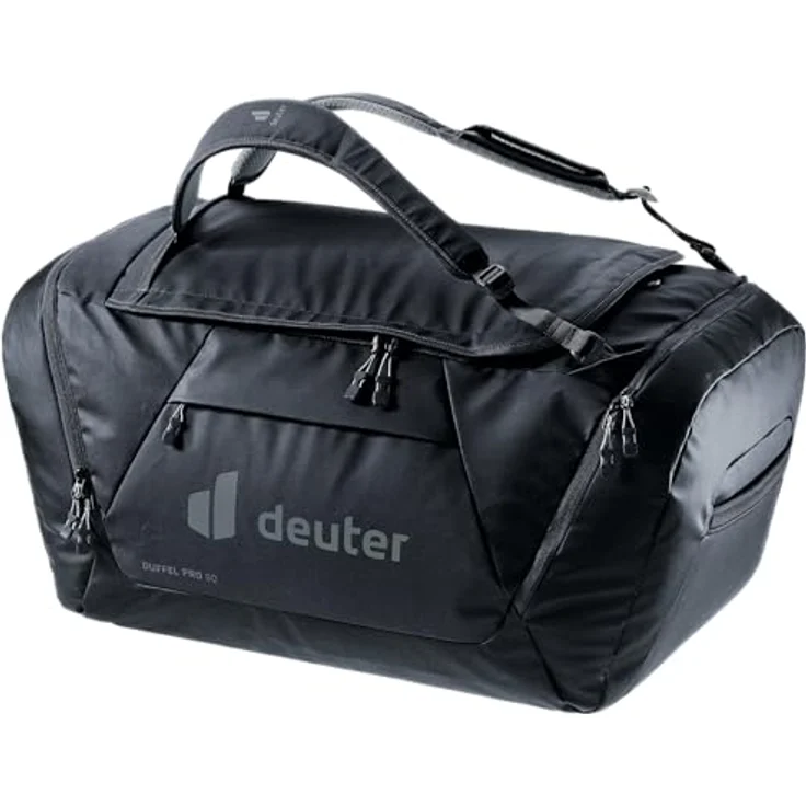 Deuter Duffel Pro 90, Weekender Reisetasche aus 100% Polyester, 80 cm, schwarz – Bild 1