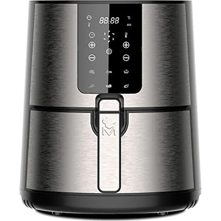 MasterPRO Rocket 360 | Hot Air Fryer | 3.6 L Capacity and 1500 W Power | LED Touch Screen and Non-Stick Coated Basket | Deep Fryer | Adjustable Temperature 80-200ºC – Bild 1