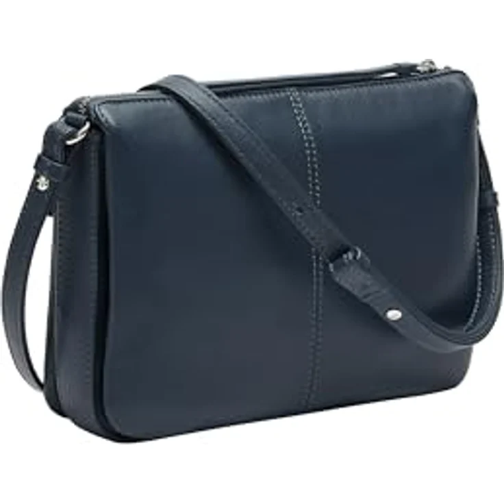 Liebeskind Nina Umhängetasche M, 100% Leder, 25 cm, blau – Bild 2