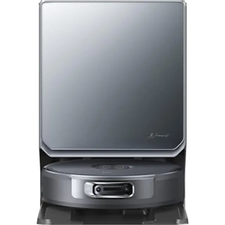 NARWAL Flow 2, Saug- und Wischroboter mit All-in-One-Station, 31.000 Pa Saugkraft, FlowWash-Wischsystem mit 60 °C Heißwasser und 100 °C Moppwäsche