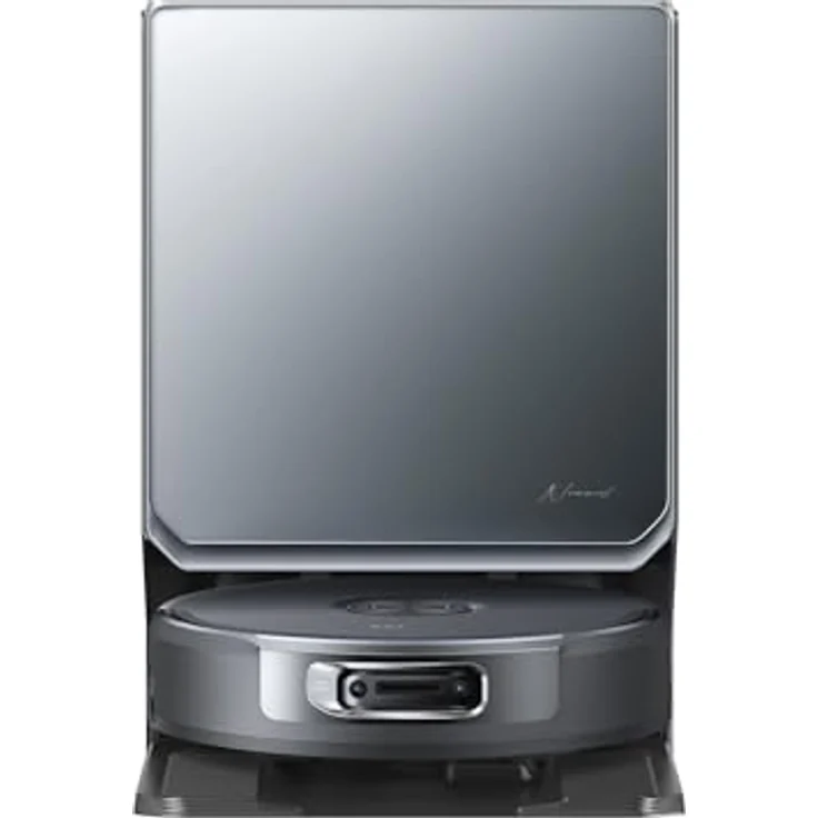 NARWAL Flow 2, Saug- und Wischroboter mit All-in-One-Station, 31.000 Pa Saugkraft, FlowWash-Wischsystem mit 60 °C Heißwasser und 100 °C Moppwäsche