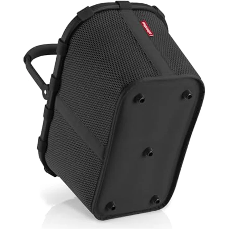 REISENTHEL® Einkaufskorb Carrybag mesh black BK7082, stabiler Aluminiumrahmen, 22 l Volumen, Innentasche mit Reißverschluss, zusammenlegbar – Bild 4