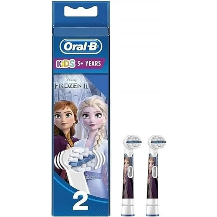 Oral-B Pro Kids 3+ FROZEN RICAMBIO 2 Pezzi per SPAZZOLINO ELETTRICO - Flexible Gestaltung, Hochwertiges Material – Bild 1