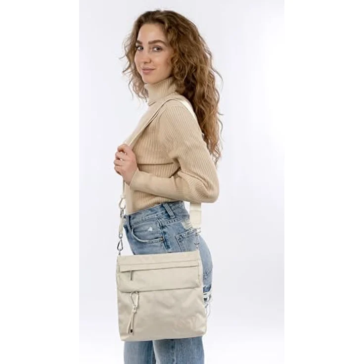 SURI FREY Umhängetasche Crossover Bag - Ecru (beige), mit abnehmbarem Schulterriemen – Bild 3