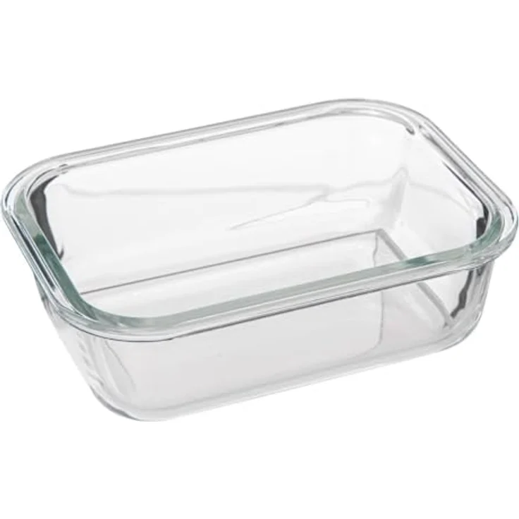 XXXL Glasbehälter, Schwarz, luftdichter Vorratsbehälter aus Glas, 14.5x6.8x19 cm, ideal für Gewürze und Snacks – Bild 3