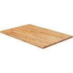 vidaXL Schneidebrett Waschtischplatte Hellbraun 60x40x1,5 cm Massivholz Behandelt, Eichenholz - Preisvergleich