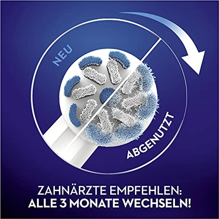 Oral-B Sensitive Clean 6er Aufsteckbürste, weiß – Bild 5