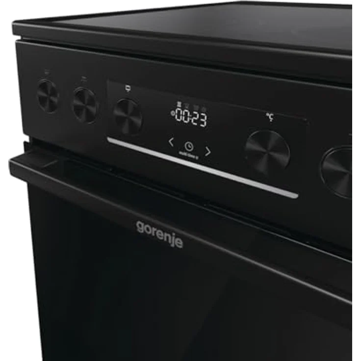 Gorenje GECS5C70BPA Elektro-Standherd GentleClose/Schnellaufheizung/AirFry/ExtraSteam/AquaClean/schwarz – Bild 5