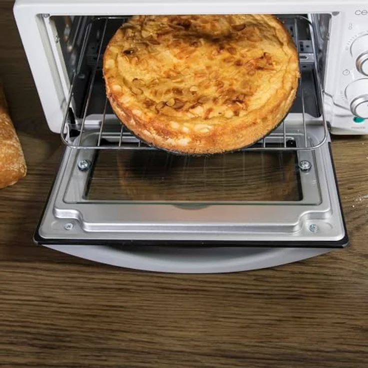 Cecotec Bake&Toast 1090, Kleinbackofen mit 10 l Volumen und 1000 W Leistung, Weiss – Bild 6