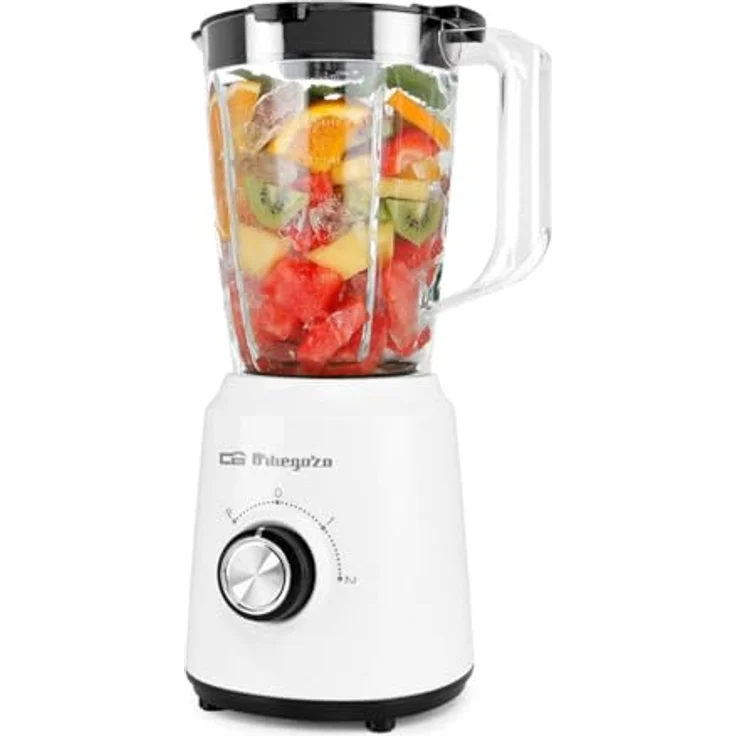 Orbegozo Standmixer Bv5035 500 W, weißer Standmixer mit 1,5 L Kapazität – Bild 2