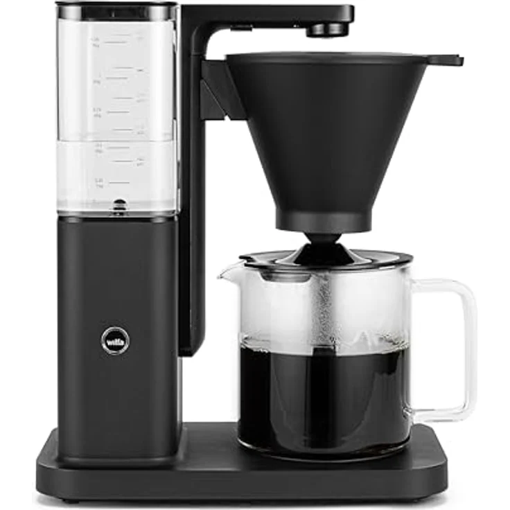 Wilfa Zense Filterkaffeemaschine - 1,25L abnehmbarer Wassertank - Warmhaltefunktion - Automatischer Tropfstopp & Auto-Abschaltung (schwarz) – Bild 1