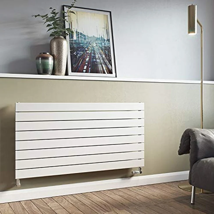 Ximax Raumheizkörper P1 Horizontal, 59,5 x 120 cm, 761 W, Weiß, kompatibel mit Thermostatventilen – Bild 2
