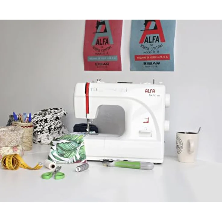 Alfa Basic 720  Nähmaschine, weiß – Bild 10