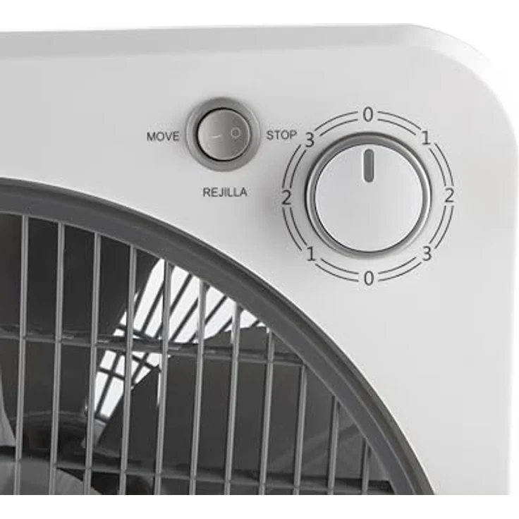Orbegozo BF 0138 Bodenventilator mit 6 Flügeln 3 Geschwindigkeitsstufen rotierender Diffusor zwei-We – Bild 5