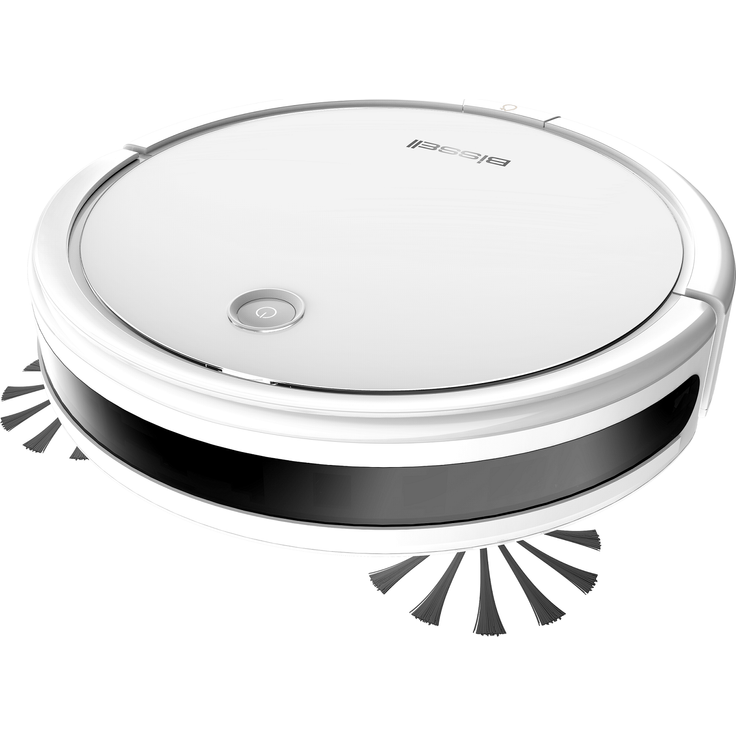 Bissell 2931N SpinWave Robot Saugroboter mit Wischfunktion, 130 min Akkubetrieb, 1.500 Pa Saugleistung, App-Steuerung, weiß