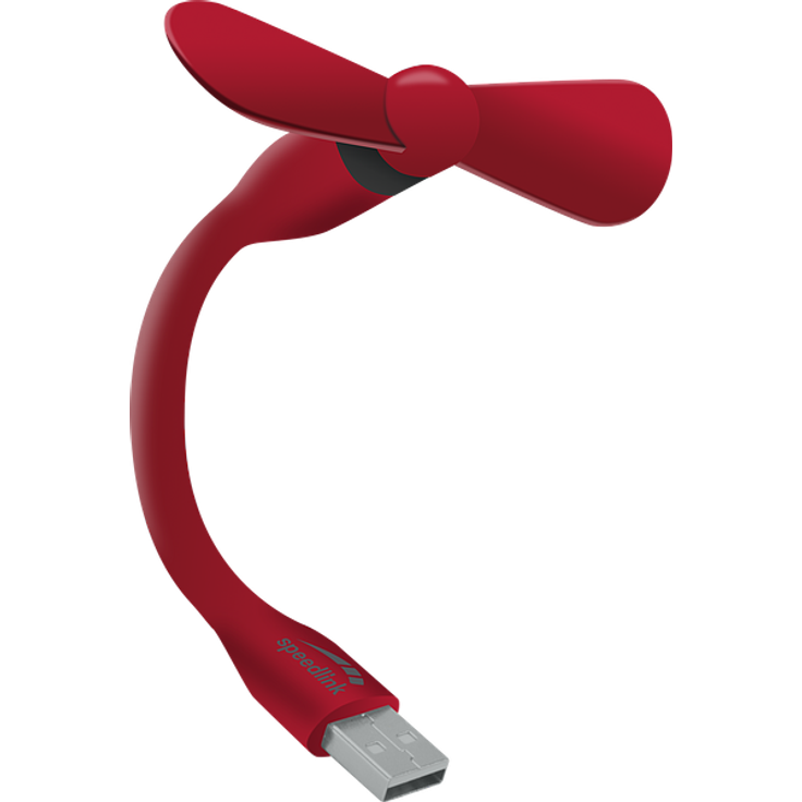SPEEDLINK AERO MINI USB Fan, red-black