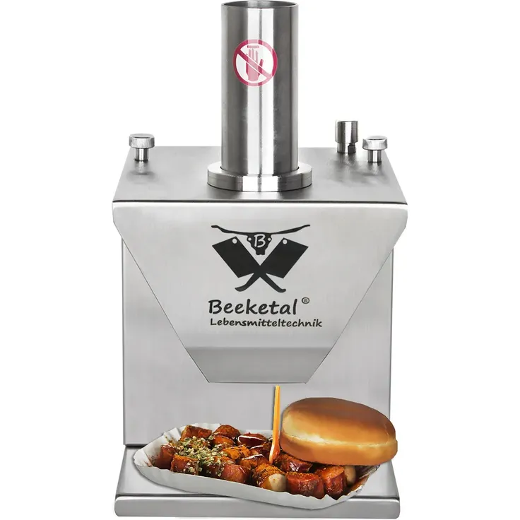Beeketal CSB-3E Curry Wurstschneider Currywurstschneider, 135W, Edelstahl