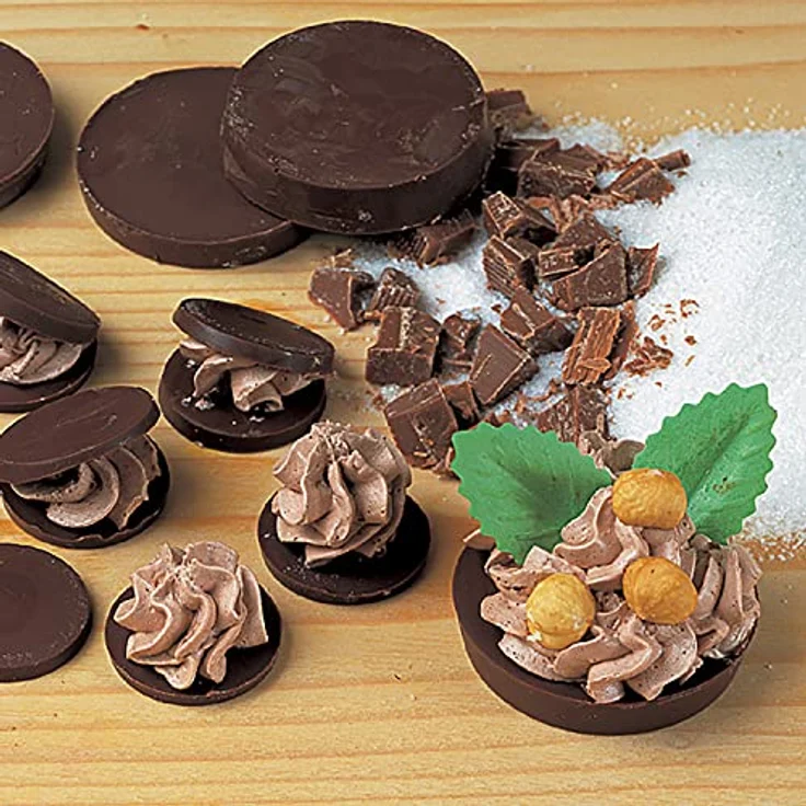 Silikomart 20.030.00.0060 SF 030 FLORENTINS - SILICONE MOULD ø35 H 5 MM – Bild 5
