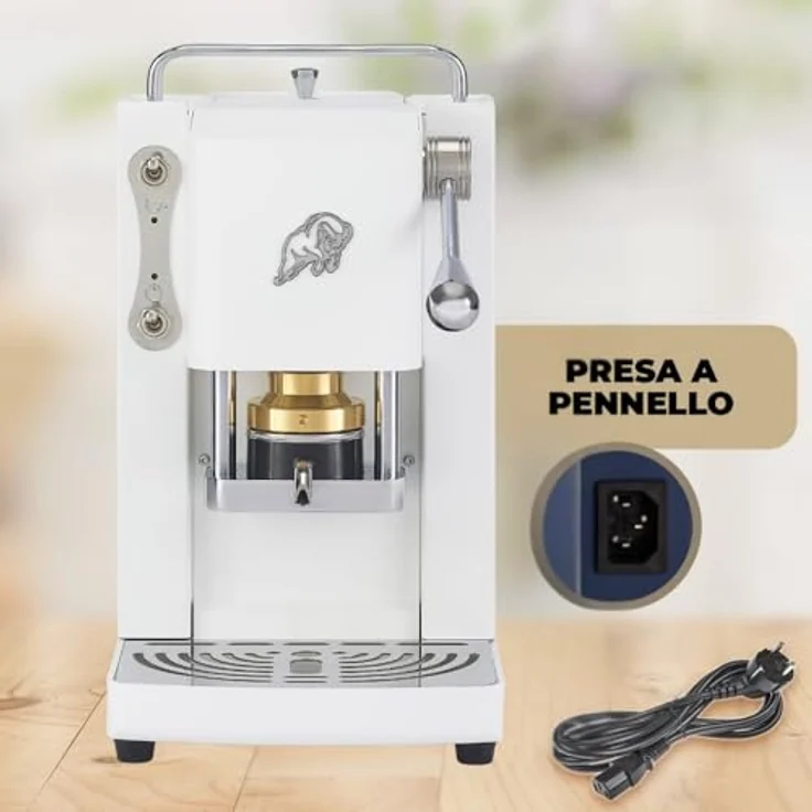 Faber Pro Essential, Kapselmaschine in Weiß und Chrom mit elegantem Design – Bild 4