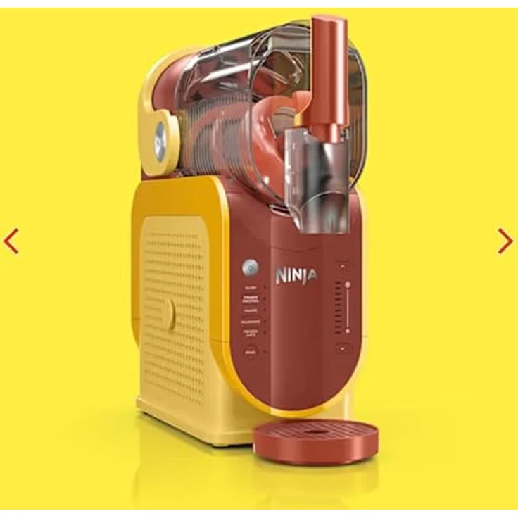 Ninja SLUSHi Maschine FS301EUOR, 1,9 L mit WhisperChill-Technology, 5 Voreinstellungen für Slush, Cocktails, Frappé, Milchshakes, Orange – Bild 2