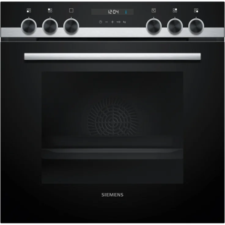 Siemens iQ500 HE517BBS3, Einbau-Herd 60 x 60 cm, Edelstahl mit 7 Beheizungsarten, 71 l Garraum, A+ Energieeffizienz