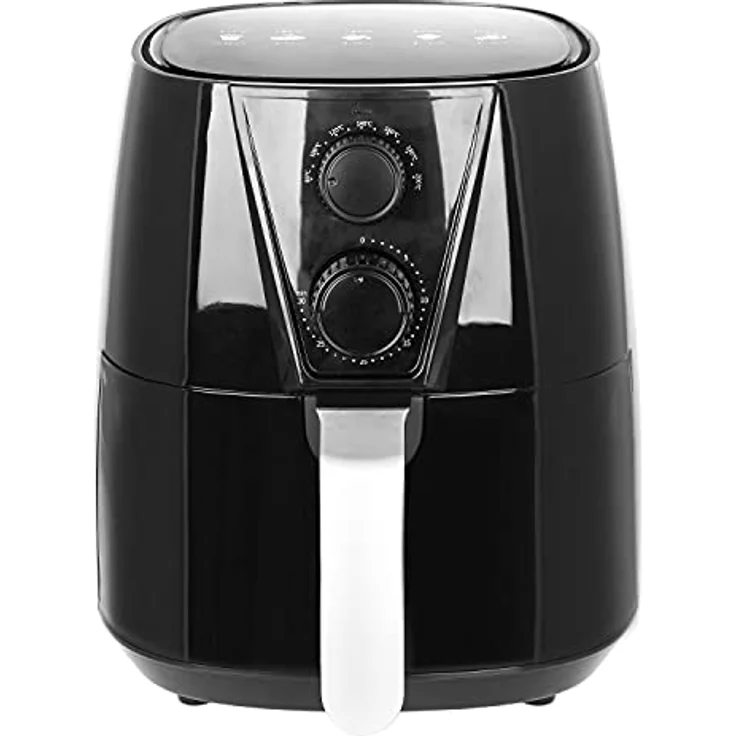 Emerio AF-126667 Heißluft-Fritteuse, Air Fryer 3,8 Liter, Frittieren mit heißer Luft ohne zusätzliches Öl, 1450 Watt, Kunststoff, schwarz – Bild 2