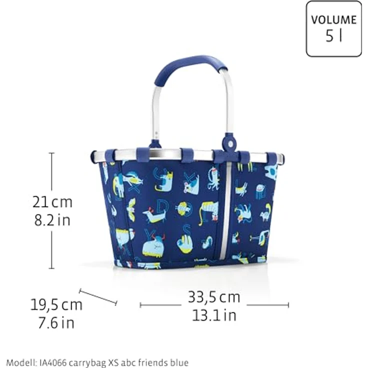 REISENTHEL® Shopper Shopping, PET - Einkaufstasche aus recyclebarem Material, leicht und robust, blau – Bild 7