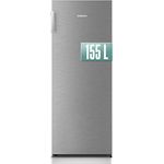 HEINRICHS Gefrierschrank, Freezer, No-Frost Schutz, 4x Gefrierschublade +1x Gefrierfach, LED-Display,Airflow, wechselbarer Türanschlag, Alarmfunktion, Temperatur:-14°C~-24°C, Heinrich´s (inox)