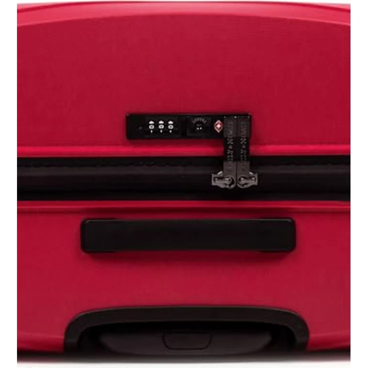 Emily & Noah Trolley E&N Travelbestie Werner 70402, Damen Koffer aus robustem Polypropylen, 95 l Volumen, 360-Grad-Doppelrollen, mit TSA-Schloss, schwarz – Bild 5