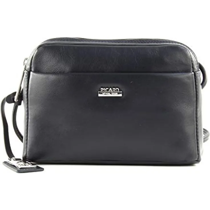 Picard, Damen Umhängetasche aus Leder, in der Farbe Ozean/Blau, Abnehmbarer Gurt, 8036929023