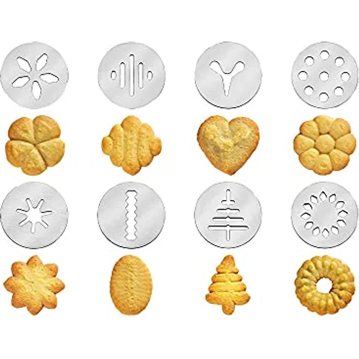 Küchenprofi KP801702808 Gebäckpresse-KP801702808 Gebäckpresse, 18/8 Edelstahl – Bild 2