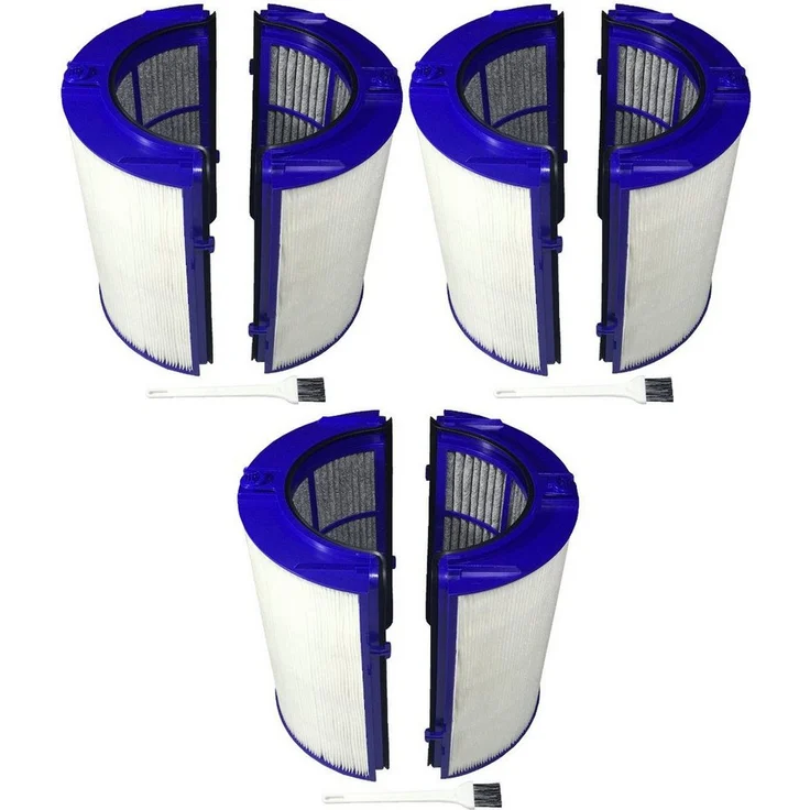 Comedes Ersatzfilter 3er Set für Dyson Filter 970341-01, HEPA-Element und Aktivkohle zur Luftreinigung, passend für TP06, HP06, PH01, PH02, HP07, TP07, HP09, TP09, Pure Cool