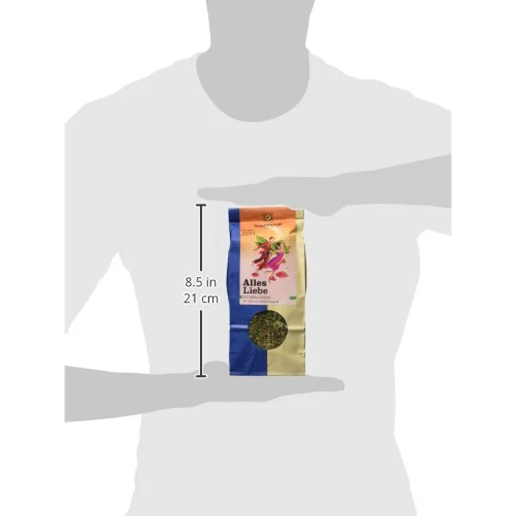 Sonnentor Alles Liebe Tee Bio - Lose, aromatische Kräutermischung mit THC-armen Hanf, 50 g – Bild 4