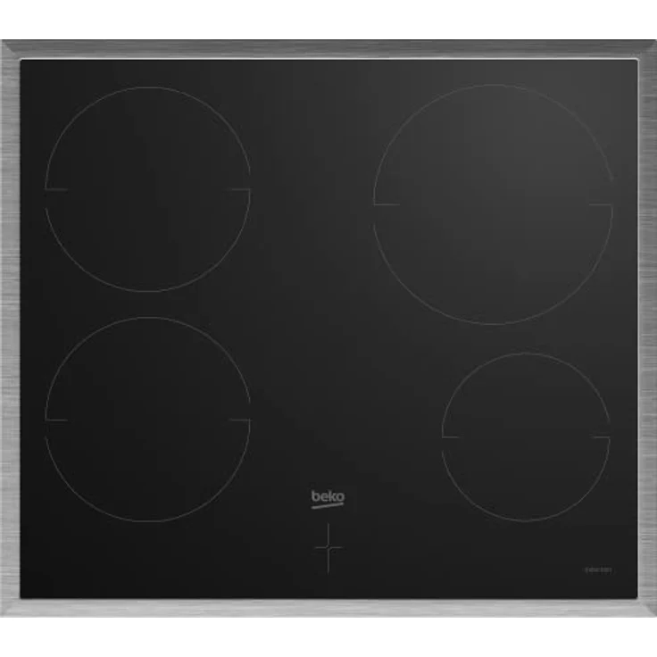 beko BBUM12341XE Einbau-Backofen-Set: Induktionskochfeld mit 4 Kochzonen, 8 Heizarten, 72 l Garraum-Volumen, Pizza-Funktion, Schwarz/Edelstahl – Bild 4