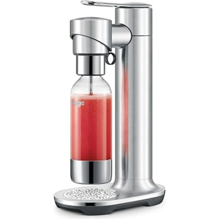 Sage Wassersprudler the InFizz Fusion, Wassersprudler, Silber, mit passendem Zylinder und inklusive Flasche. – Bild 1