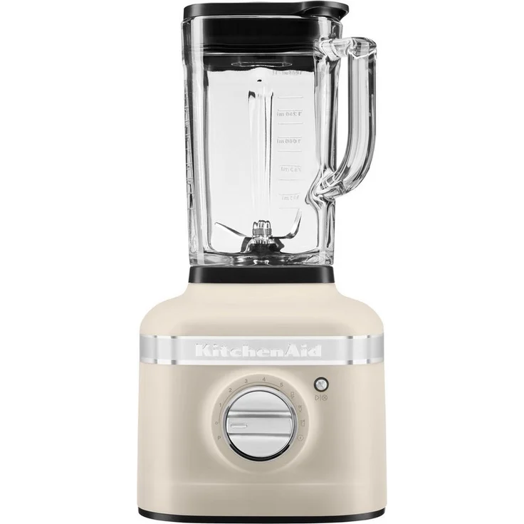 KitchenAid Standmixer 5KSB4026EMH Milkshake, 1200 W, 1,4 L Glasbehälter, Intelli-Speed Motorsteuerung, asymmetrisches Edelstahlmesser
