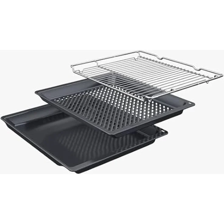 Bosch HQG572BB3F, Serie 4, Backofen, Einbaumodell, Schwarz mit 8 Kochmodi und Pyrolysefunktion – Bild 4