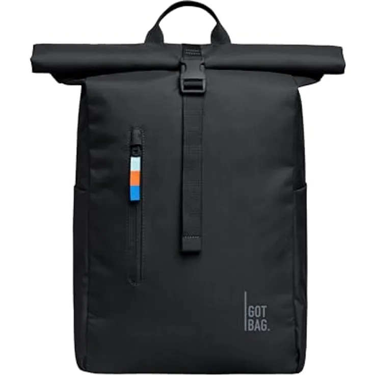Got Bag Freizeitrucksack Rolltop Easy, 30 cm breit, 15 cm tief, schwarz