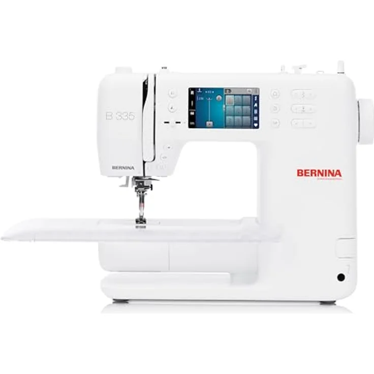 Bernina B 335, Nähmaschine mit Touchscreen, 150 Stiche, halbautomatischem Einfädler und LED-Licht – Bild 1