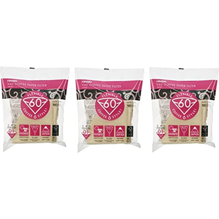 Papierfilter Hario "Misarashi V60-1" – Bild 2