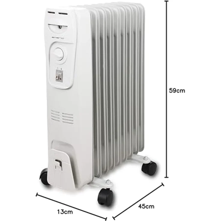 Emerio Ölradiator HO-105589, 2000 W, 9 Lamellen – Bild 6
