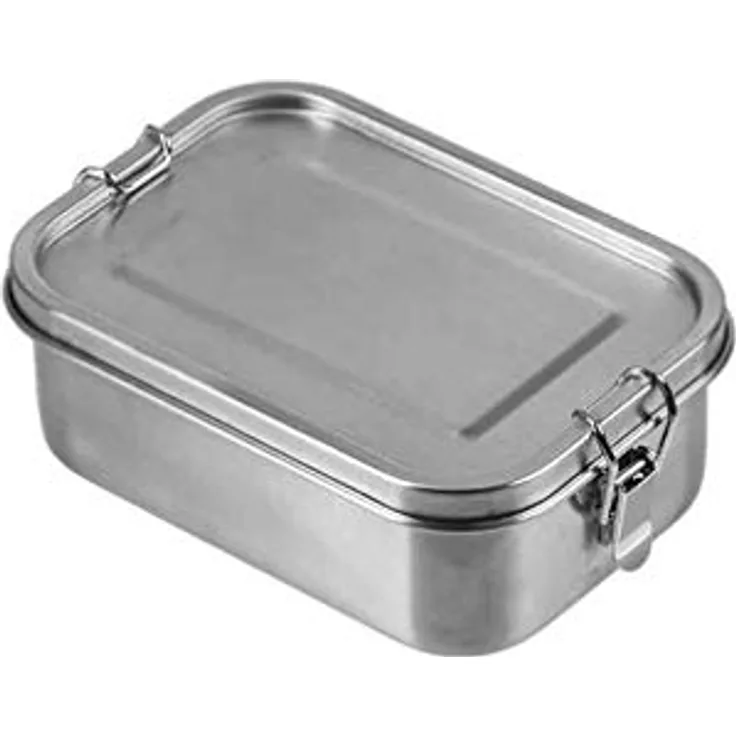 Mil-Tec Unisex – Erwachsene 14674400-Luchbox Luchbox, Stainless Steel, 18CM