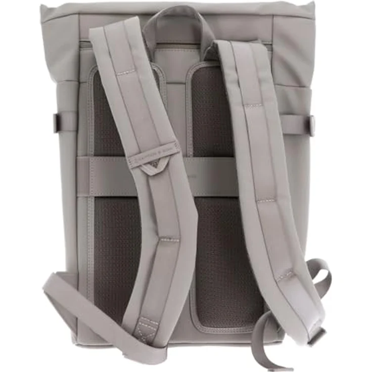 Kapten & Son Freizeitrucksack, 52 cm, mit fünf gefütterten Innentaschen, wasserabweisendem Reißverschluss und Anti-Diebstahlfach, Schwarz – Bild 3