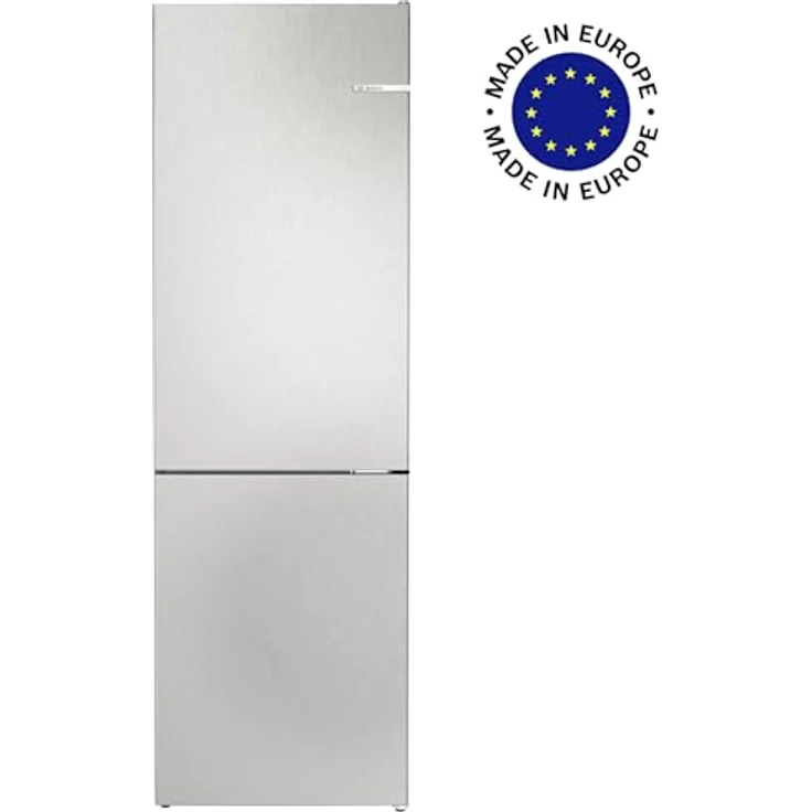 Bosch KGN362LBF Serie 4 Kühl-Gefrier-Kombination Edelstahl-Optik NoFrost VitaFresh XXL Flaschenablage – Bild 2